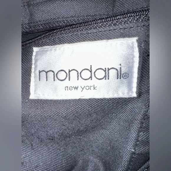 Mondani New York Black Tote Bag #B - Picture 5 of 5